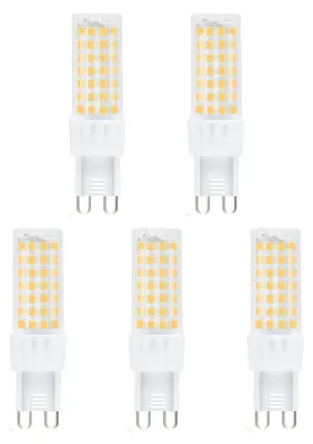 Produktbild von Modee G9 LED-Kapsellampe 6W 600lm 4000K tralweiß 5 Stück