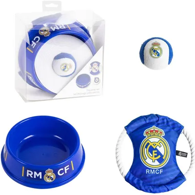 Produktbild von Real Madrid Haustier-Set Futternapf & Zubehör für Hunde
