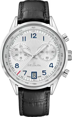 Obrázek produktu pro Delbana - Náramkové hodinky - Pánské - Chronograf - Retro - 41601.672.6.064