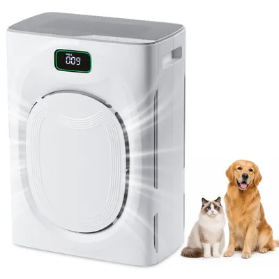 Produktbild von Luftreiniger Allergiker Air Purifier HEPA H13 Luftfilter 295 m³/h mit Aktivkohlefilter PM2.5 Sensor 25dB Schlafmodus