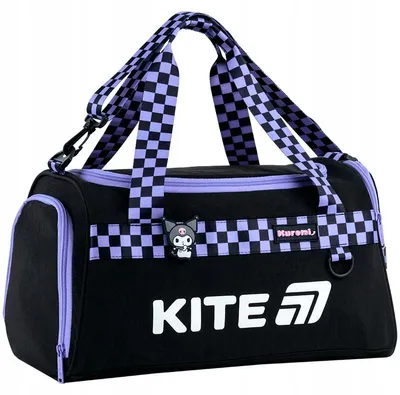 Zdjęcie produktu dla Torba sportowa szkolna dla dziewczynek na trening basen WF Kuromi Kite