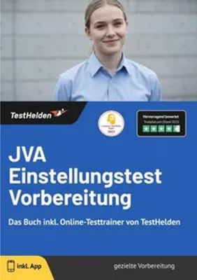 Produktbild von JVA Einstellungstest Vorbereitung: Das Buch inkl. Online-Testtrainer von TestHelden