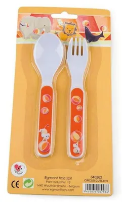 Produktbild von EGMONT TOYS Kindergeschirr Besteck für Kinder Zirkus
