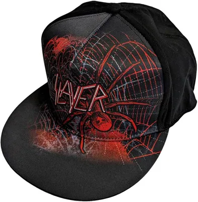 Produktbild von Slayer - Baseball-Mütze Snapback für Herren/Damen Uni RO10131 (Einheitsgröße) (Schwarz/Rot)
