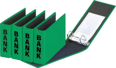 Immagine prodotto di Pagna® 40801-05 Cartella di banca con copertina a colori - A5 , 50 mm, copertina a colori, verde