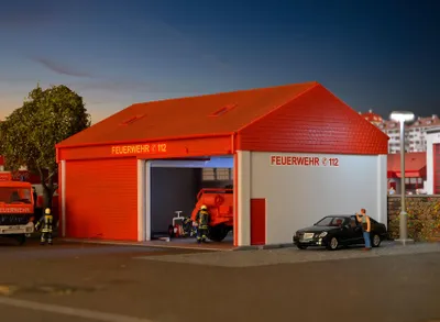 Produktbild von Kibri 38542 - H0 Kleine Feuerwehrgarage - Neu