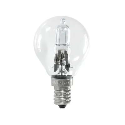 Produktbild von Merkur Halogen Leuchtmittel Tropfen 42W E14 klar 625lm warmweiß 2900K dimmbar