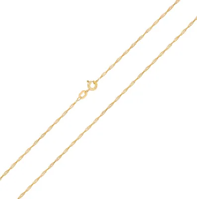 Image de Chaine Singapour Femme Or 375/1000 - 41cm; TRS13980L16