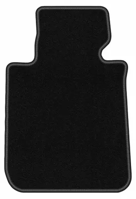 Immagine prodotto di Tappetino guidatore in moquette per BMW 1 F20 2011-2019 (hatchback) – 1 pezzo, nero, su misura – Wielganizator BASIC