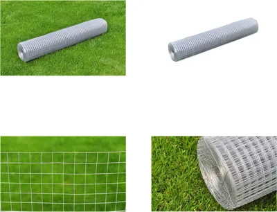 Produktbild von Maschendraht 4 Eck Volierendraht Drahtgitter 1mx25m, 0,9 mm dick - Maschendrahtzaun - Maschendrahtzäune - Maschendraht - Drahtgitter