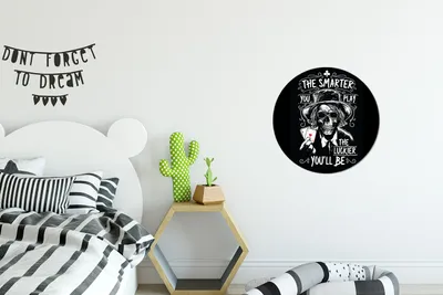 Produktbild von MuchoWow® - Schlafzimmer - Bilder - Der Kreis - Kunst für die Wohnung - Plastik - Kunstdruck - Wandbild