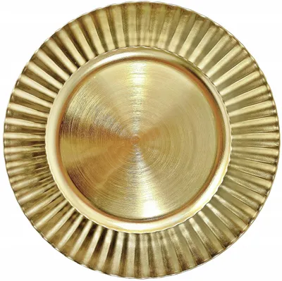 Produktbild von Madex Goldener Unterteller Ø 33 cm Servierteller Kunststoff