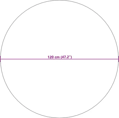 Obrázok produktu pre vidaXL Koberec GALATI sivý Ø 120 cm polyester