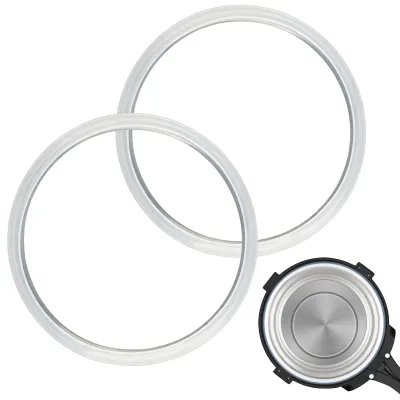2 Dichtungsringe 22 cm für Schnellkochtopf 3–8,5 l, Silikon