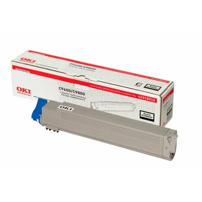 Produktbild von OKI C9600, C9650, C9800, C9850 Toner schwarz Standardkapazität 15.000 Seiten 1er-Pack