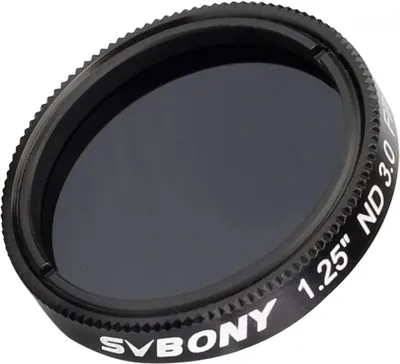 Produktbild von SVBONY SV139 Teleskop Filter, 1,25" Mondfilter, 0.1% ND Filter für Teleskopokular Reduziert die Allgemeine Helligkeit der Mondoberflächen