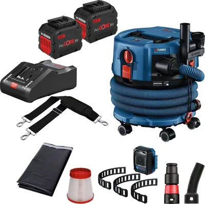 Produktbild von Bosch Akku-Staubsauger GAS 18V-12 MC / 2x 12,0 Ah ProCORE + Ladegerät