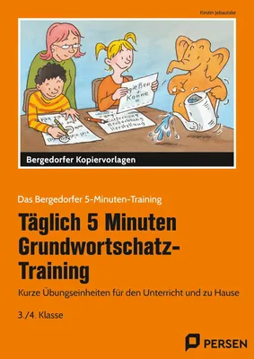 Produktbild von Täglich 5 Minuten Grundwortschatz-Training - 3./4. Klasse