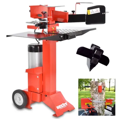 Produktbild von HECHT 6070 Holzspalter stehend | 7 Tonnen | 230 V | bis 30 cm | 3000 W | mit Tischverbreiterung