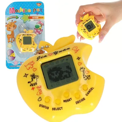 Zdjęcie produktu dla Zabawkowa gra elektroniczna Tamagotchi jabłkowo-żółta