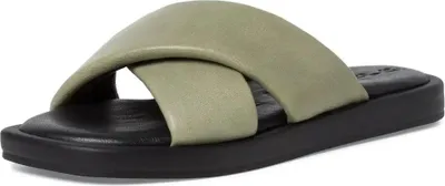 Produktbild von Tamaris Damen Leder Pantolette salbei
