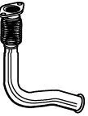 Produktbild von VEGAZ Abgasrohr Auspuffrohr für RENAULT CLIO II (BB0/1/2, CB0/1/2) Vorne RR-302