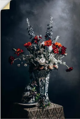 Produktbild von ARTland Wandbild, selbstklebend Mohnblumen Stilleben Größe: 20x30 cm