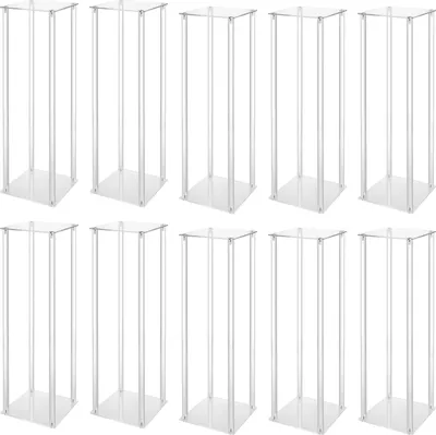 Immagine prodotto di Portafiori, elegante design geometrico, acrilico resistente, trasparente, M