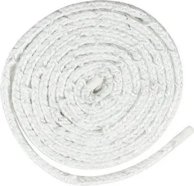 Produktbild von Ofenschnur Strend Pro, L-2 m, 10x10 mm, Dichtschnur für Glas, für Türen, für Kamine, für Öfen, Stopfbuchse, weiß
