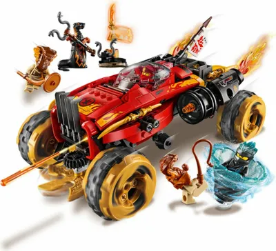 Produktbild von LEGO NINJAGO Katana 4x4 - 70675, Bausatz, 8 Jahr(e), 450 Stück(e), 780 g