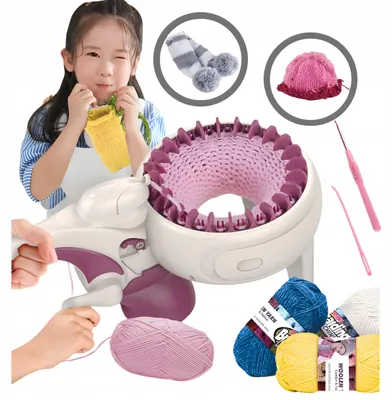 Produktbild von RECREO Strickmaschine Kreativ Set für Kinder