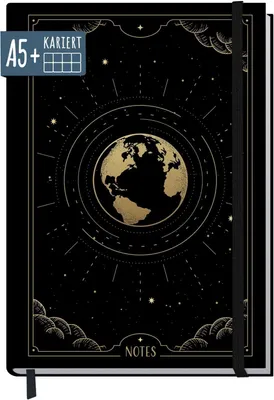 Produktbild von paper&you Notizbuch Classic / kariert / A5+ / New Adventures / Häfft-Verlag