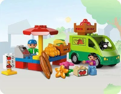 Produktbild von Lego 5683 Duplo Town Marktstand