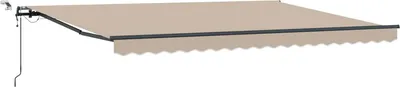 Immagine prodotto di Tessuto per Tenda Beige 450 × 350 cm Poliestere
