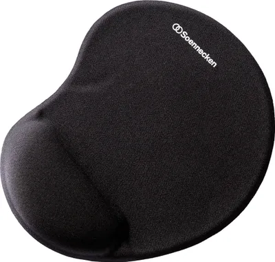 Zdjęcie produktu dla Podkładka pod mysz Soennecken 3784 Memory Foam czarna