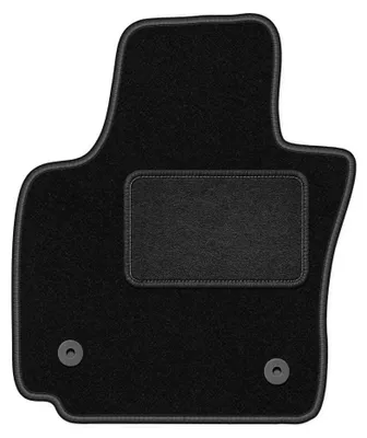 Immagine prodotto di Tappetino guidatore in moquette per Seat Toledo III 2004-2012 (monovolume) – 1 pezzo, nero, su misura – Wielganizator LUX