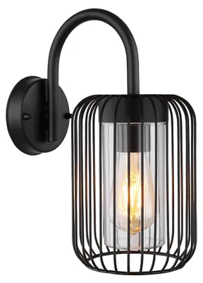 Produktbild von Wandleuchte, Außenleuchte, Edelstahl, IP44, H 32,5 cm