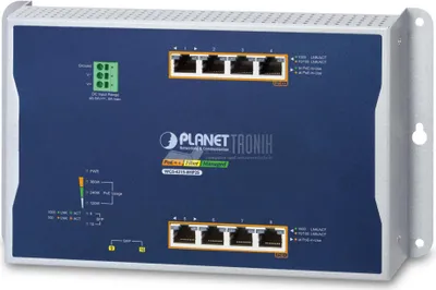 Produktbild von Planet WGS-4215-8HP2S - Switch - industriell - L4 - managed - 2 x SFP + 8 x 10/100/1000 (PoE++)