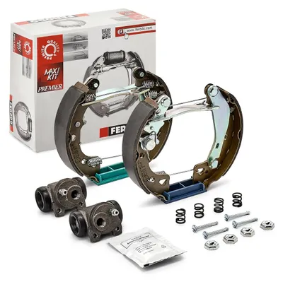 Produktbild von FERODO Bremsensatz Trommelbremse Hinten passend für PEUGEOT 106 II Schrägheck (1A, 1C) FMK171