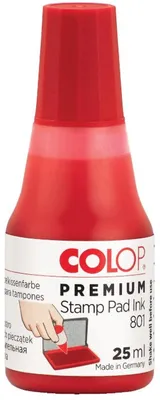 Immagine prodotto di Inchiostro per timbri Colop 801 rosso 25ml