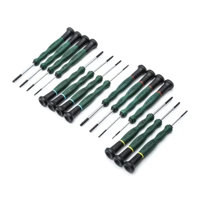 Produktbild von 6 Satz SATA Elektronik-Schraubendreher-Satz, 15-teilig