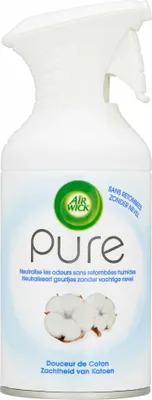 Zdjęcie produktu dla Air Wick - Spray - Miękkość bawełny - Odświeżacz powietrza - 250 ml - 1 szt