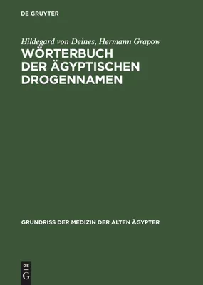 Produktbild von Wörterbuch der Ägyptischen Drogennamen