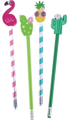 Produktbild von Bleistift mit Radiergummi Tropical, 1 Stk.