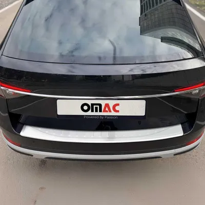 Zdjęcie produktu dla Zderzak ochronny do Skoda Superb kombi 2015-2025 szczotkowany chrom