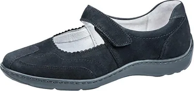 Produktbild von Waldläufer Henni, Damen Comfort Slipper, schwarz(schwarz), Gr. 9