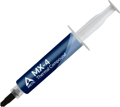 Produktbild von ARCTIC MX-4 (45 g) Edition 2019 – Hochleistungs-Wärmeleitpaste, Wärmeleitpaste, 8,5 W/m·K, 2,5 g/cm³, Karbon, Blau, Weiß, 45 g