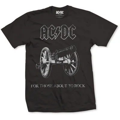 Produktbild von AC/DC About to Rock Black M T-Shirt