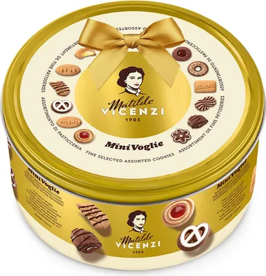 Produktbild von Sambanuts Matilde Vicenzi Minivoglie (500g Metallrunddose)