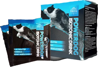 Produktbild von Pokusa PowerDog Isotonic Drink für Hunde Portionsbeutel